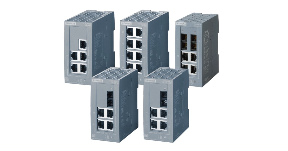 SCALANCE industrial networks product family